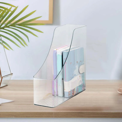 Clear Acrylic Magazine Holder & Document Organizer Rack