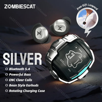 ZOMBIES CAT B12 Bluetooth 5.4 TWS Sports Earbuds