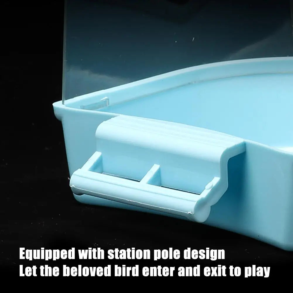 Hanging Bird Bath Box for Parrots