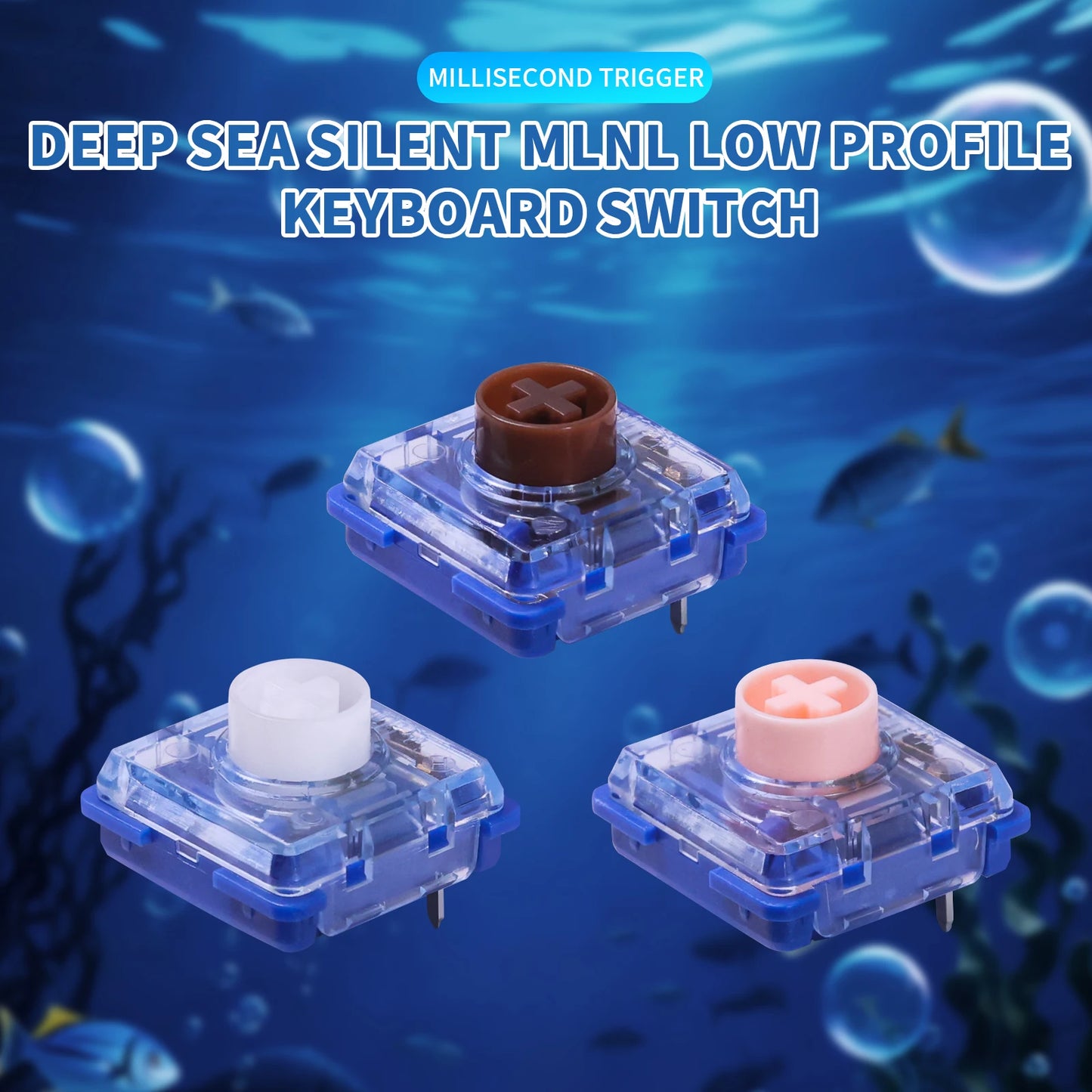 Kailh Deep Sea Mini Low Profile Mechanical Keyboard Switches