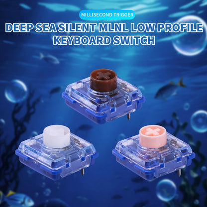 Kailh Deep Sea Mini Low Profile Mechanical Keyboard Switches