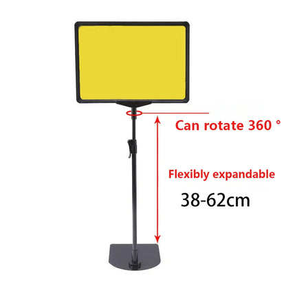 Adjustable Retail Price Display Stand