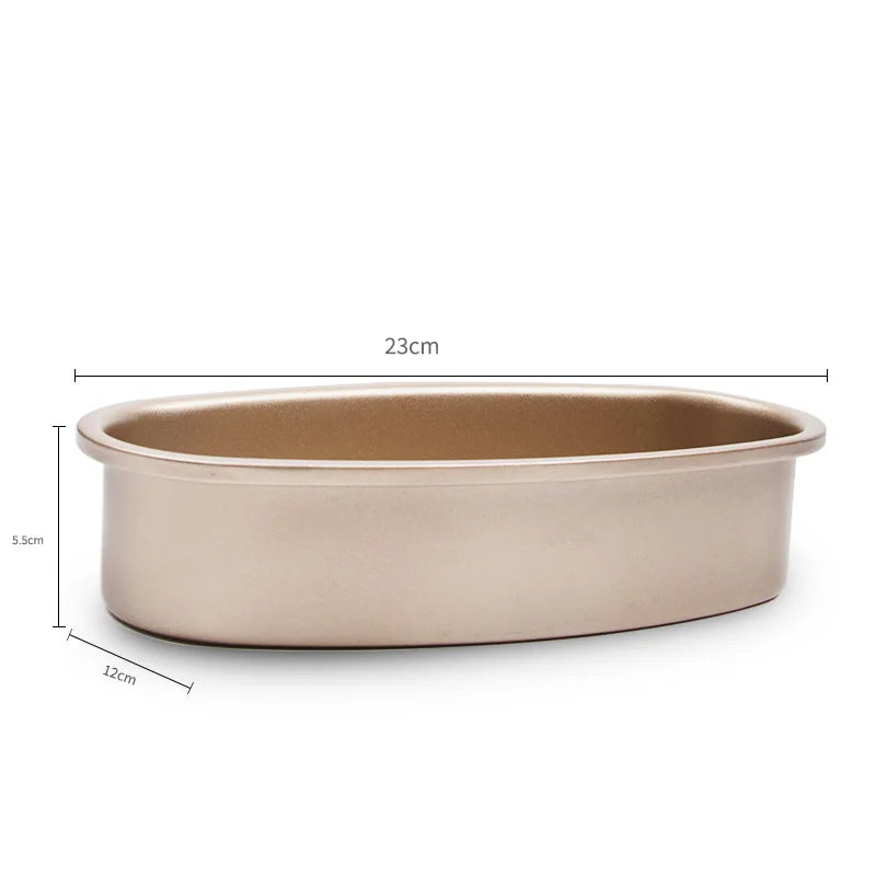 Oval Non-Stick Carbon Steel Baking Pan
