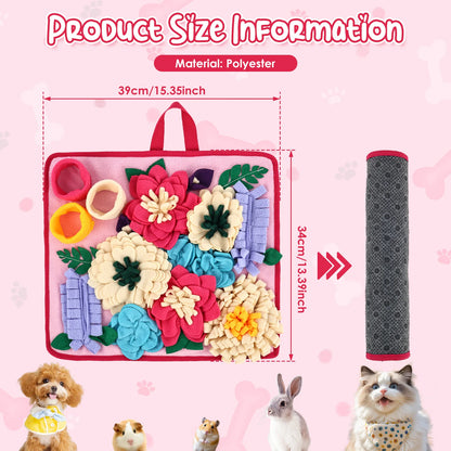 Interactive Dog Snuffle Foraging Mat