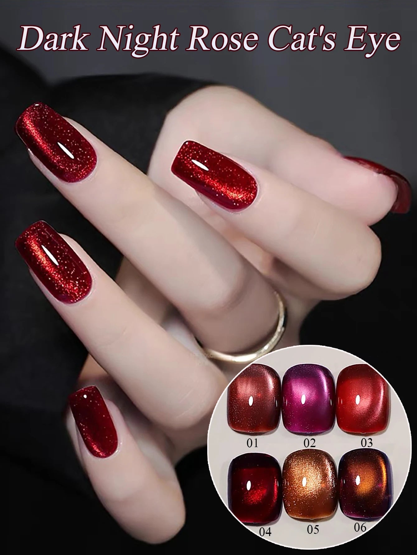 ZH Golden Cat Magnetic Gel Polish