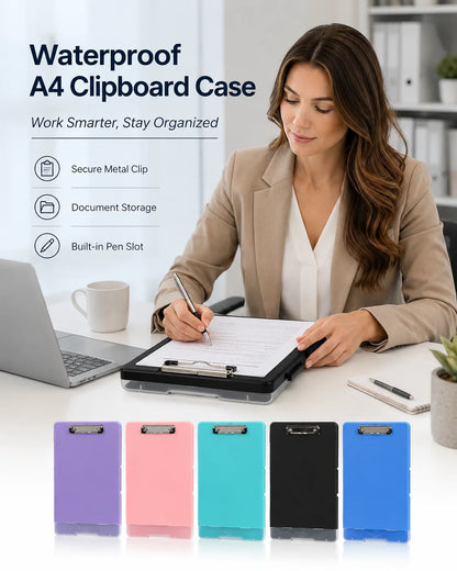 High Capacity Clipboard with Pen Holder