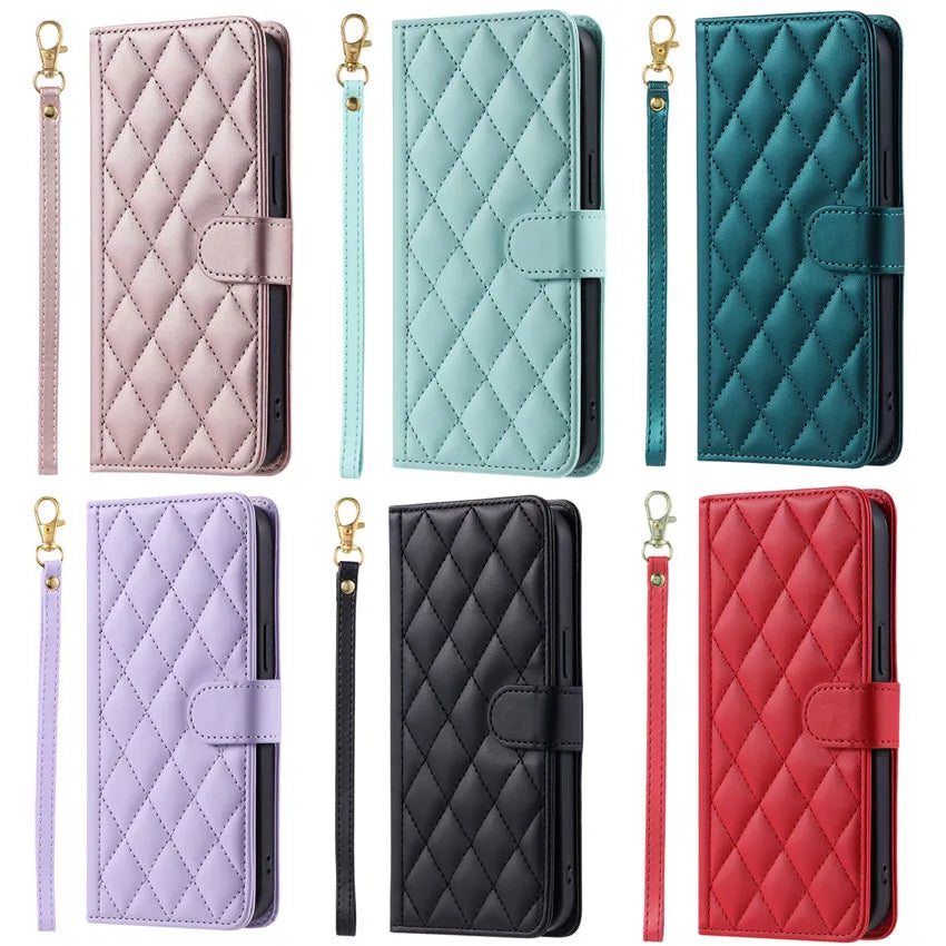 Flip Leather Wallet Case For Samsung Galaxy A14 A24 A34 A54 A05 A05S A15 A25 A35 A55