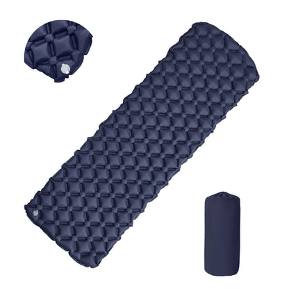 Ultralight Inflatable Camping Sleeping Pad with Built-In Foot Pump