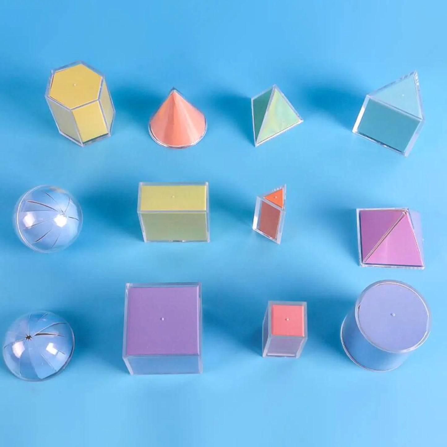 3D Geometric Shapes Learning Set