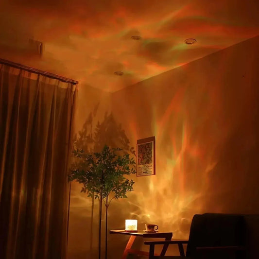 16-Color Aurora Ocean Wave Projector Lamp