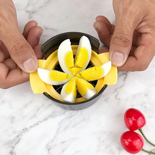 3-in-1 Multifunction Egg Slicer Cutter