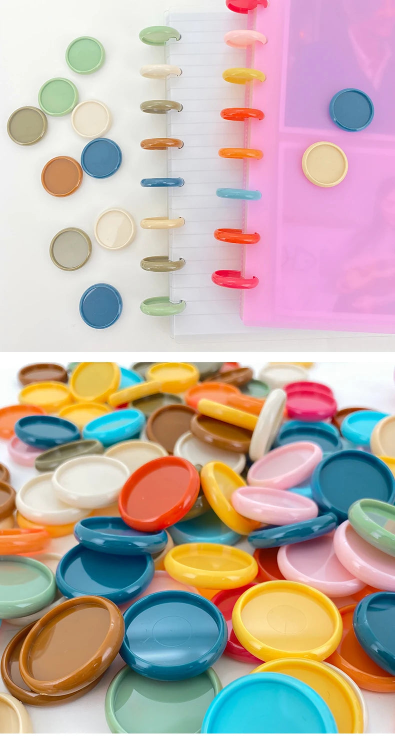 Plastic Disc Binding Rings for Planners & Notebooks