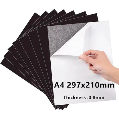 A4 Self-Adhesive Flexible Magnetic Sheet