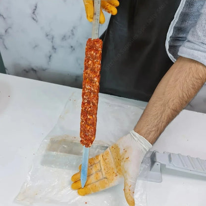 Single Row Kebab Maker BBQ Skewer Press Tool