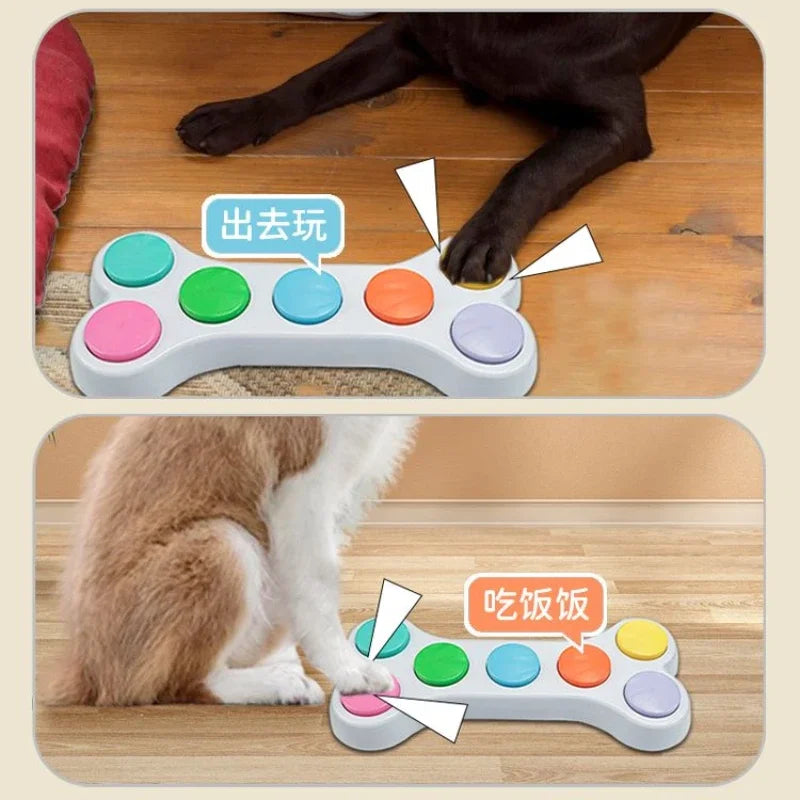 Recordable Pet Communication Buttons Soundboard