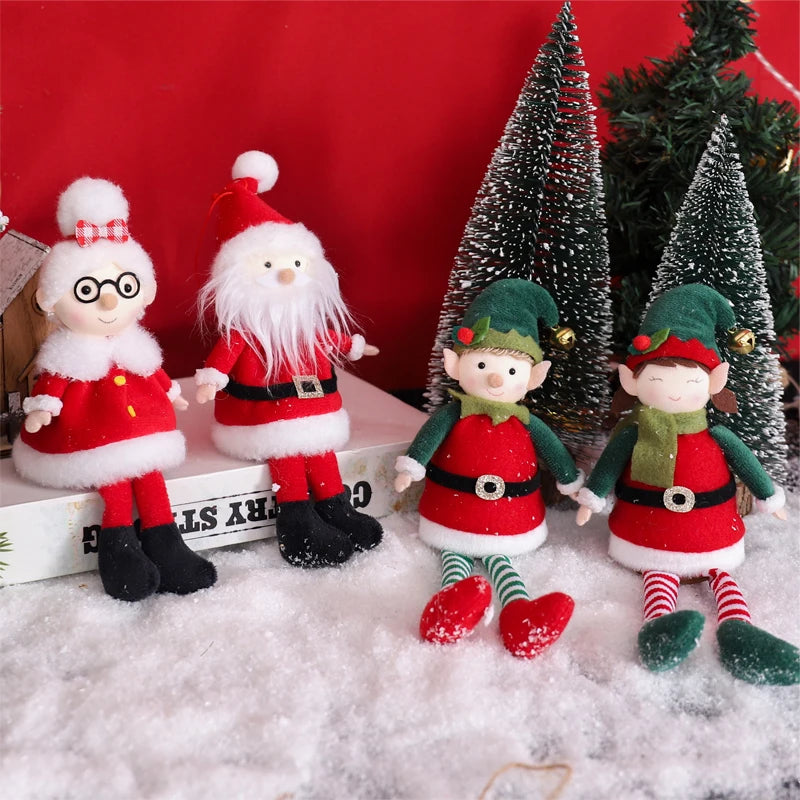 Christmas Elf Doll Hanging Ornament