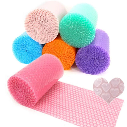Heart-Shaped Bubble Wrap Roll