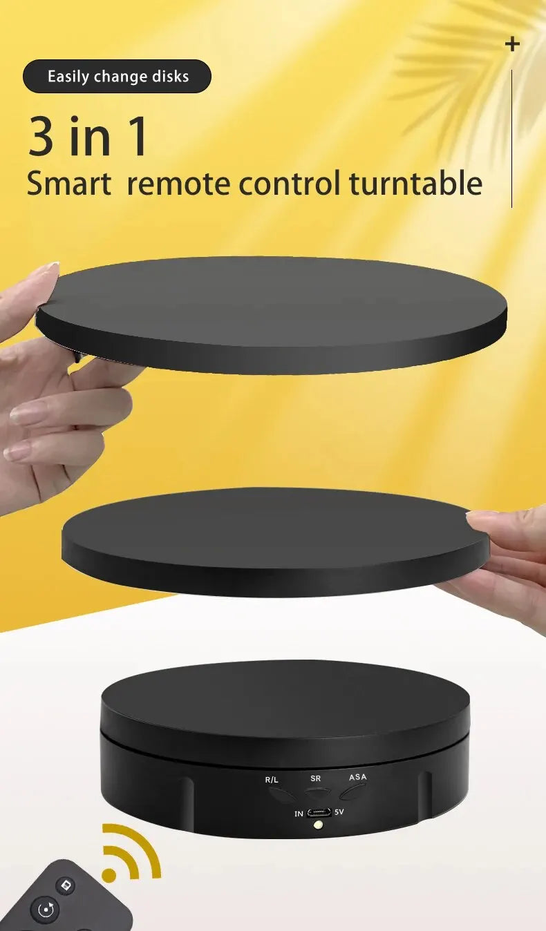 360° Electric Rotating Display Turntable