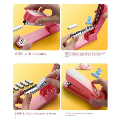 360° Rotating Multifunction Office Stapler