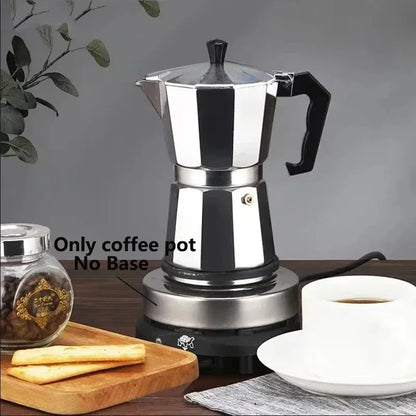Classic Aluminum Moka Pot Espresso Maker