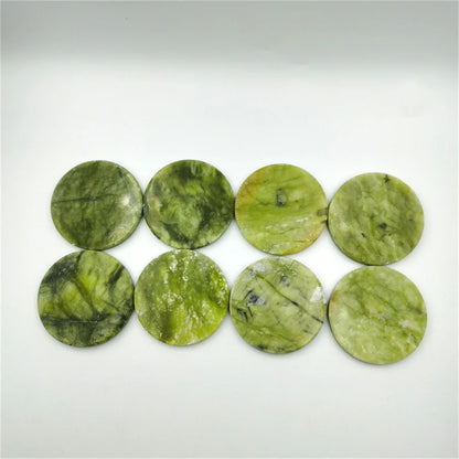 2pcs Natural Jade Eye Patches