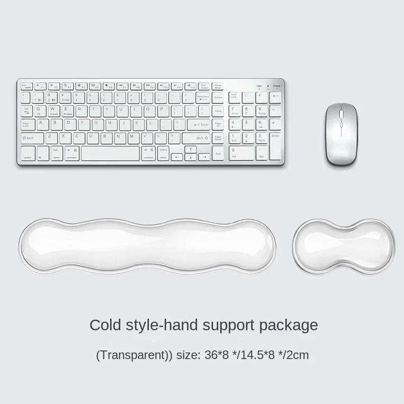 Ergonomic Mouse Pad with Wrist Rest Support