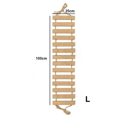 Wooden Wall-Mounted Cat Climbing Shelves & Play Set