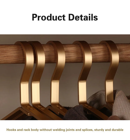 Aluminum Alloy Clothes Hangers Set
