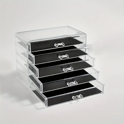 Clear Acrylic Drawer Desk Organizer