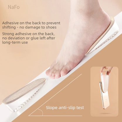 Height Increase Silicone Heel Lift Insoles