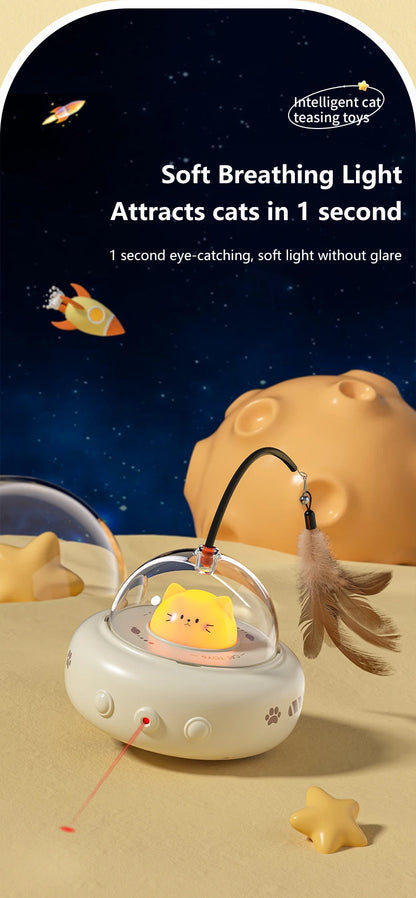Smart Interactive UFO Cat Toy