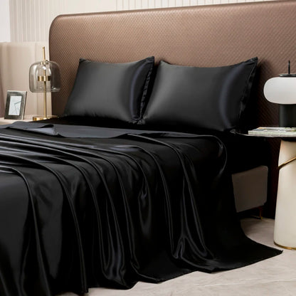 Opulent Satin Bedding Set