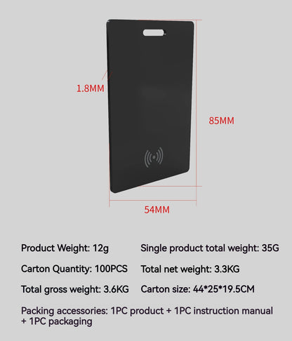 Ultra-Thin Wireless GPS Card Tracker for iPhone