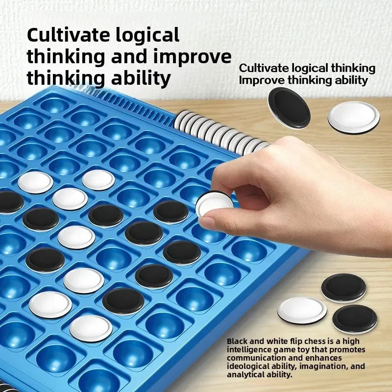 Dual-Side Flip Board Strategy Game