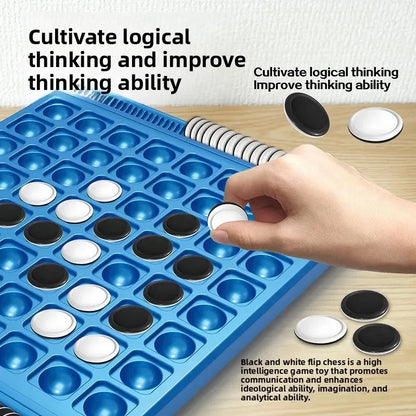 Dual-Side Flip Board Strategy Game