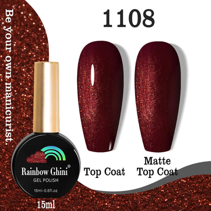 Rainbow Ghini 15ML HEMA & TPO Free Gel Nail Polish