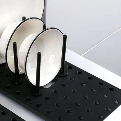 Adjustable Drawer Dish Drying Rack