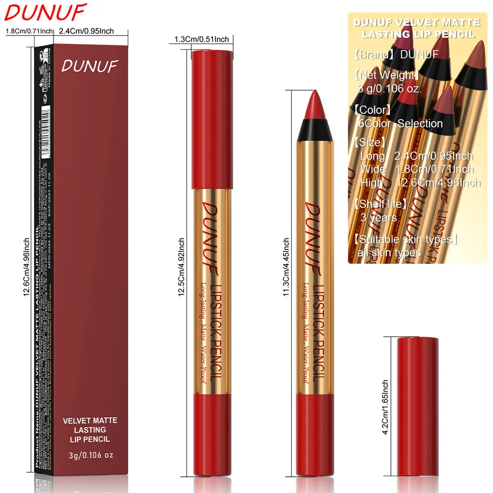 Waterproof Matte Lip Liner Pencil