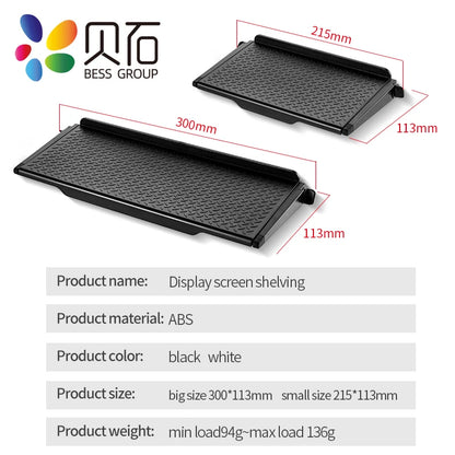Adjustable Monitor Top Display Shelf