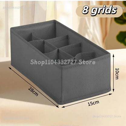 Foldable Underwear & Bra Drawer Organizer Storage Box