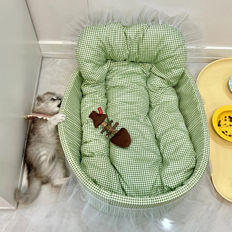 Macaron Colour Pet Nest Bed