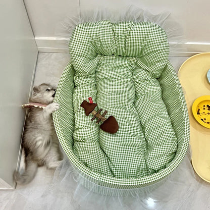 Macaron Colour Pet Nest Bed