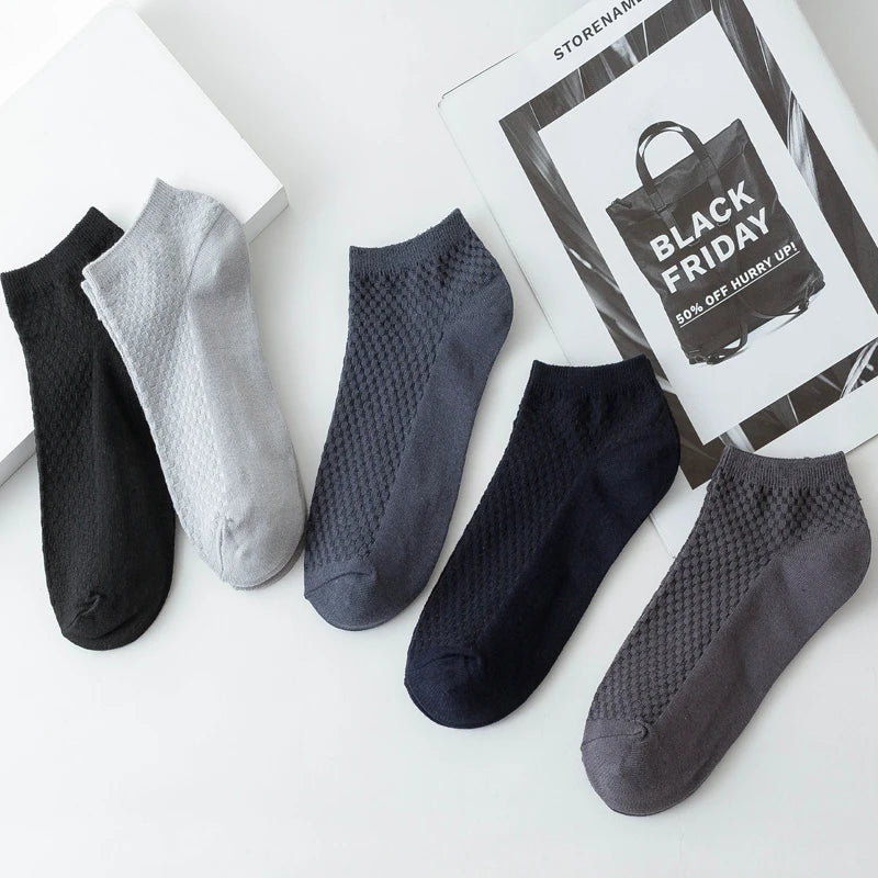 Men’s Bamboo Fiber Socks 10 Pairs