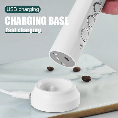 Handheld Coffee Foam Maker & Drink Mixer