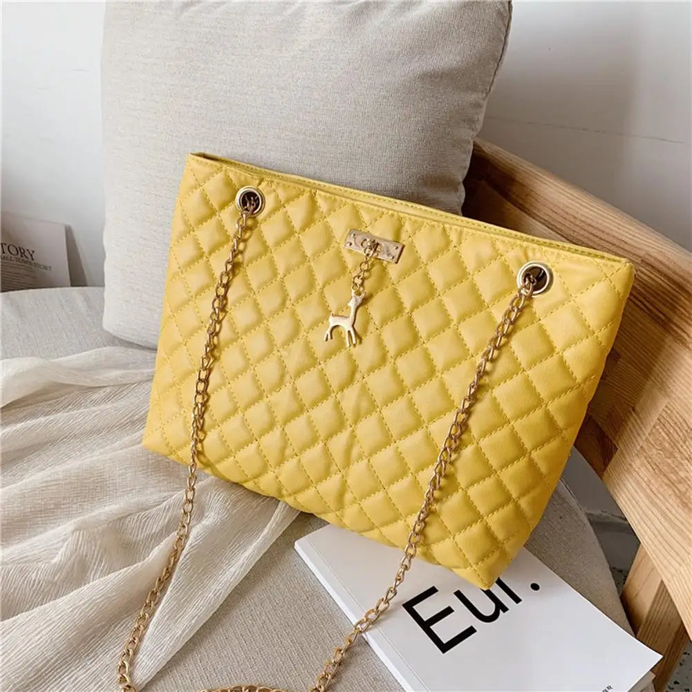 PU Leather Women Shoulder Bag