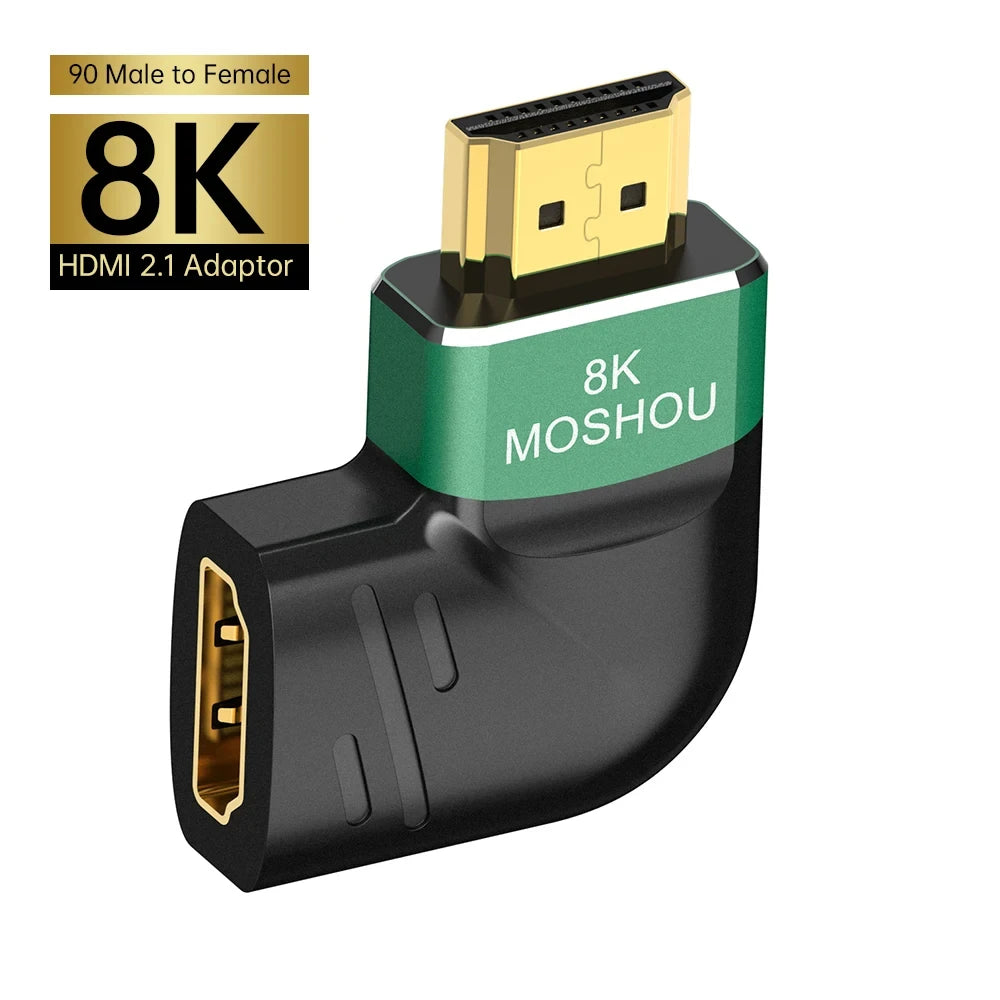 MOSHOU 8K HDMI 2.1 Adapter Cable Converter