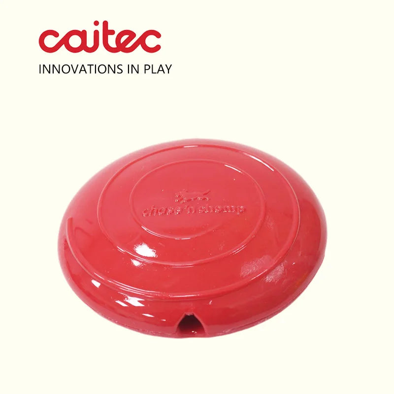 Interactive Squeaking Treat Dispensing Dog Disc
