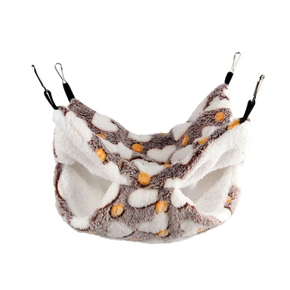 Winter Warm Double-Layer Small Pet Hammock