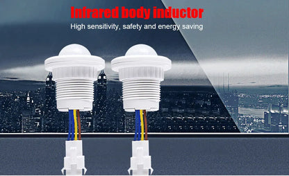 2-Pack PIR Motion Sensor Light Switch