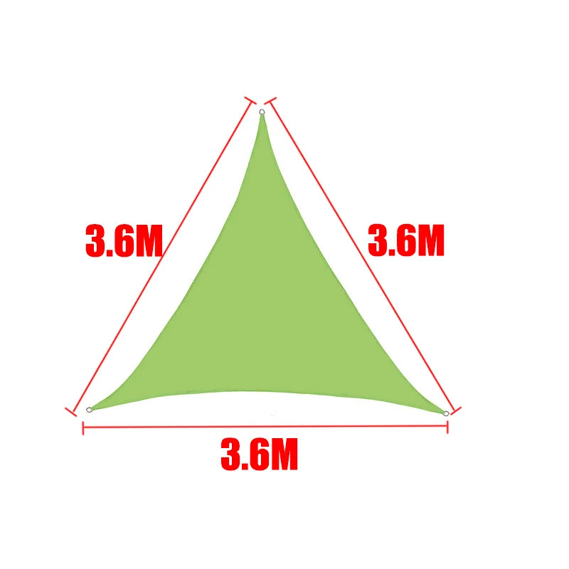 420D Waterproof Shade Sail Canopy